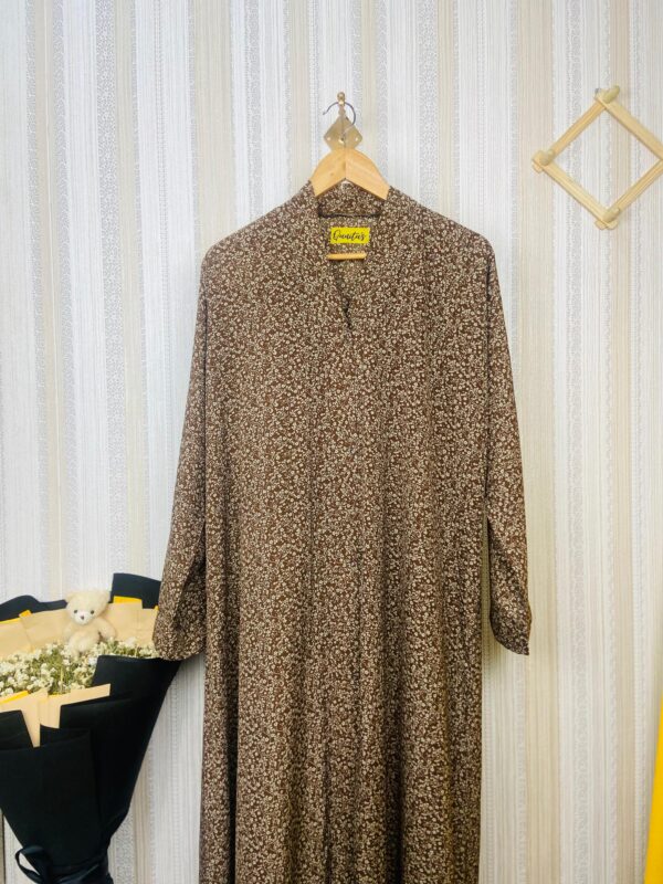 Chocolate Ethnic Abaya