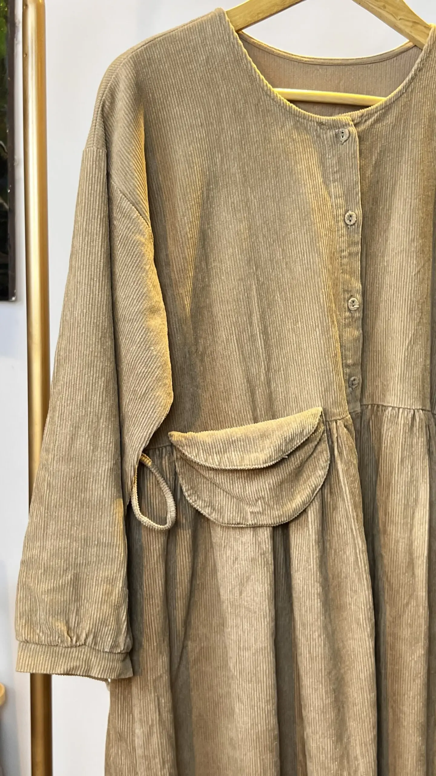 Qanitas Soft Corduroy Frock - Image 3